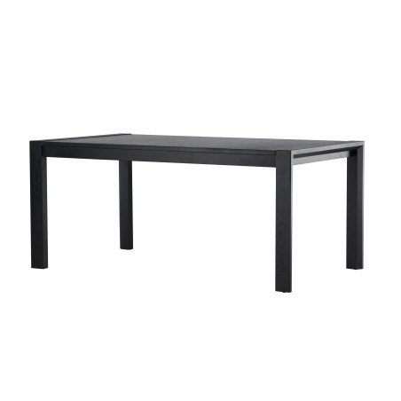 Slider Söögilaud 250x95x75 cm - Must / Täispuidust tamme spoon