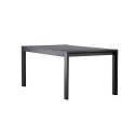 Slider Söögilaud 250x95x75 cm - Must / Täispuidust tamme spoon