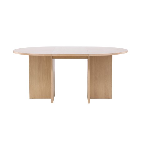 Strada söögilaud 120/170 x 120x74 cm - valgendamine / tammespoon