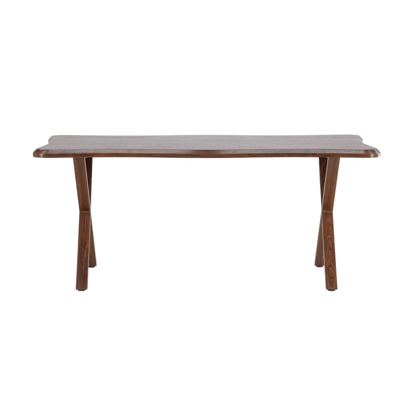 Söögilaud Fiona 180x90x75 cm - Pähkel 3D paberiga MDF