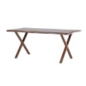 Söögilaud Fiona 180x90x75 cm - Pähkel 3D paberiga MDF
