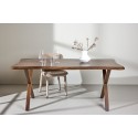 Söögilaud Fiona 180x90x75 cm - Pähkel 3D paberiga MDF