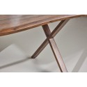 Söögilaud Fiona 180x90x75 cm - Pähkel 3D paberiga MDF