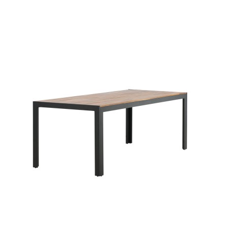 Söögilaud Bois 205*90cm - Black Legs / Acacia