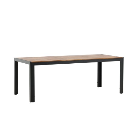 Söögilaud Bois 205*90cm - Black Legs / Acacia