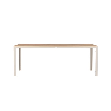 Break söögilaud 205*90 - Beige/Aintwood Teaklook