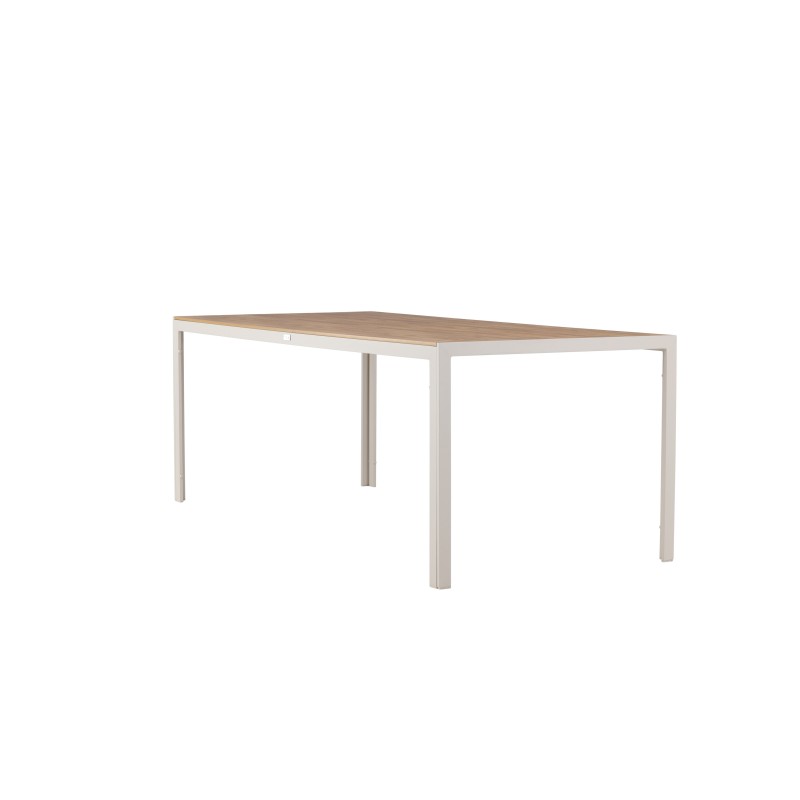 Break söögilaud 205*90 - Beige/Aintwood Teaklook