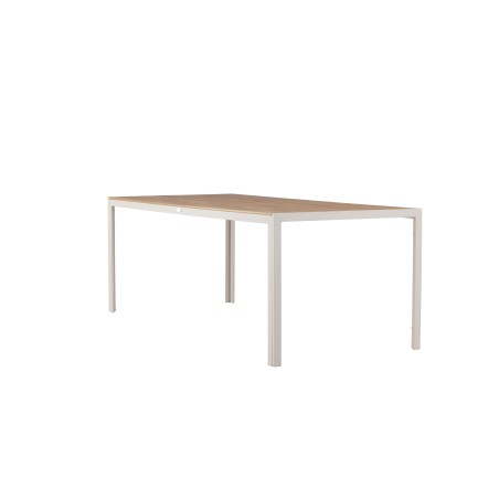 Break söögilaud 205*90 - Beige/Aintwood Teaklook