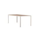 Break söögilaud 205*90 - Beige/Aintwood Teaklook