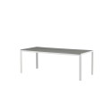 Break Table 205*90 - valge/hall