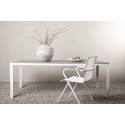Break Table 205*90 - valge/hall
