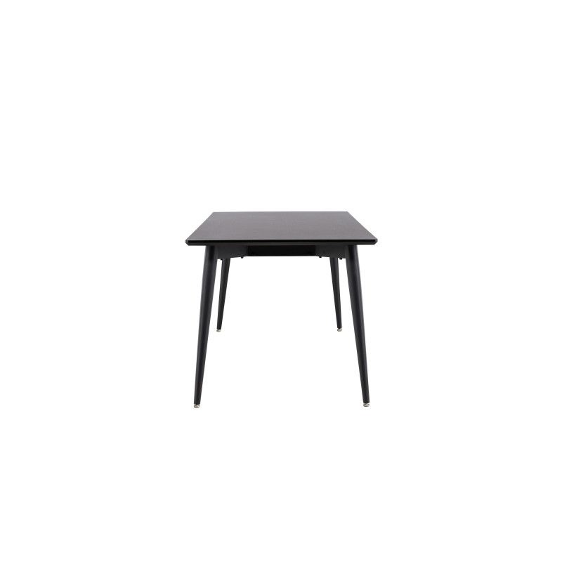 Söögilaud Ellis 85x230 cm - must 