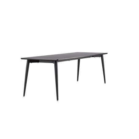 Söögilaud Ellis 85x230 cm - must 