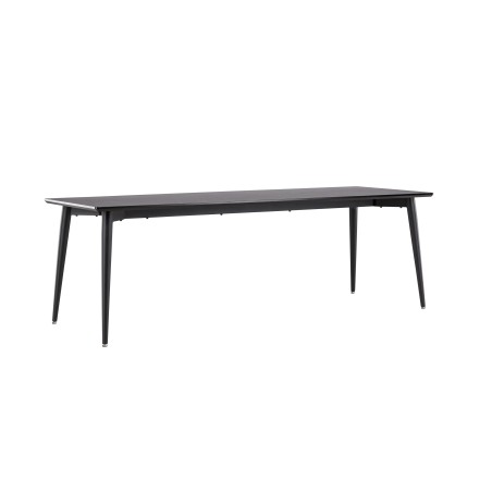 Söögilaud Ellis 85x230 cm - must 