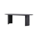 Grundsundi söögilaud 100x220 – must / FSC 100%