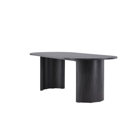 Grundsundi söögilaud 100x220 – must / FSC 100%