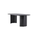 Grundsundi söögilaud 100x220 – must / FSC 100%