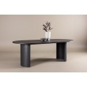 Grundsundi söögilaud 100x220 – must / FSC 100%