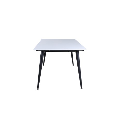 Jimmy söögilaud – must/valge HPL – 150*76