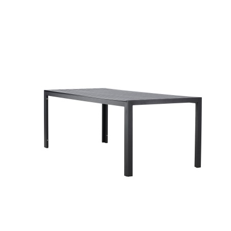 Söögilaud Mirko 205x90x74 - Must / Must
