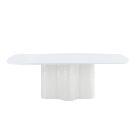 Väddö ristkülikukujuline söögilaud 220x110x75 cm - MDF / valge lakiga värvimine