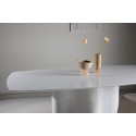 Väddö ristkülikukujuline söögilaud 220x110x75 cm - MDF / valge lakiga värvimine