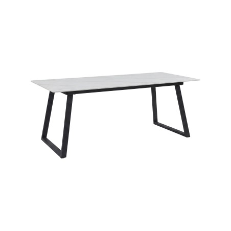 Söögilaud Estelle 200*90 – must/valge Marblelook