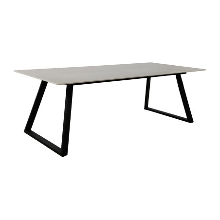 Söögilaud Estelle 200*90 – must/tumehall
