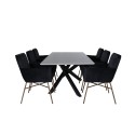Piazza söögilaud , must hall spoon + Petra tool , distressed Copper Black Velvet_6