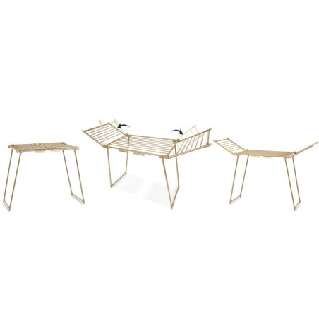 Pesukuivatusrest, kokkupandav, Debora Gold, 19 m | FreshDesign.ee