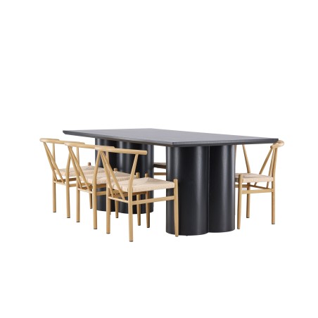 Olivia söögilaud koos Alfonsi söögitooliga