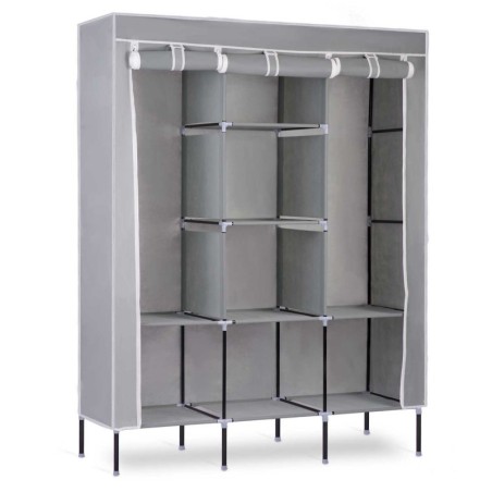 Tekstiilist riidekapp hall 45 x 130 x 175 cm