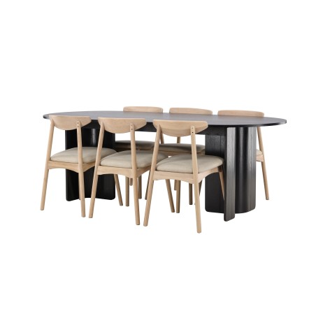 Tyresö Laud 100x220 cm - söögitoolid