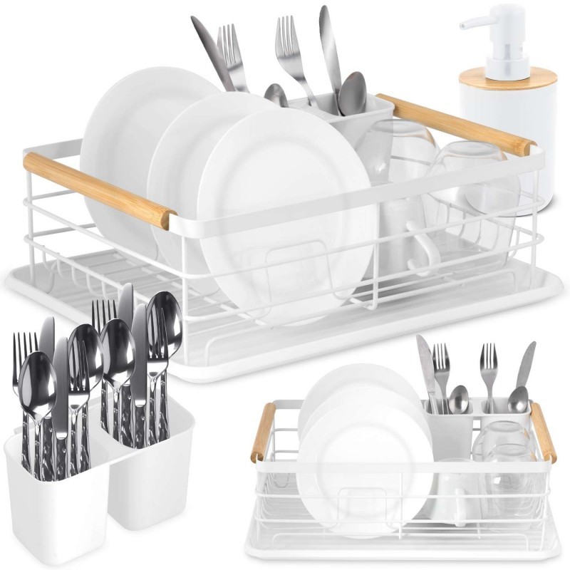 Nõudekuivatusrest valge | FreshDesign.ee