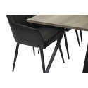 Marina söögilaud - 180*90*H75 - hall / must + Comfort - söögitool - must/must _6