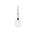 Colie rippvalgusti ø16*21cm - must/valge 