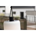 Colie rippvalgusti ø16*21cm - must/valge 