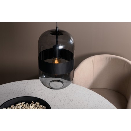 Dropp roppvalgusti -Ripats - Must / Smokey black Klaas