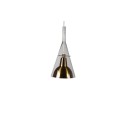 Sirius Pendant läbipaistev klaas kuldse metalliga D250*H400