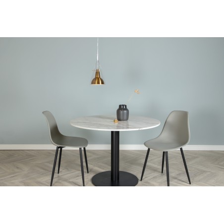 Sirius Pendant läbipaistev klaas kuldse metalliga D250*H400