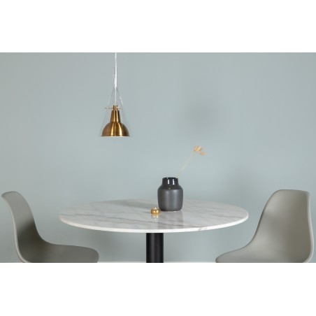 Sirius Pendant läbipaistev klaas kuldse metalliga D250*H400
