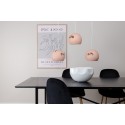 Tubbie ripplamp L730*W230*H155 Roosa