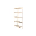 Heim riiul 190 cm - Whitewash / Whitewash FSC 100%