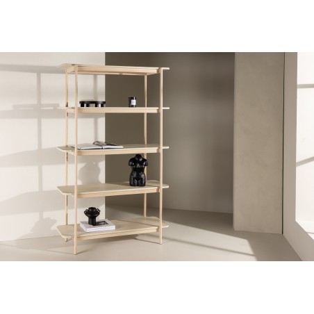 Heim riiul 190 cm - Whitewash / Whitewash FSC 100%