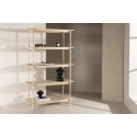 Heim riiul 190 cm - Whitewash / Whitewash FSC 100%