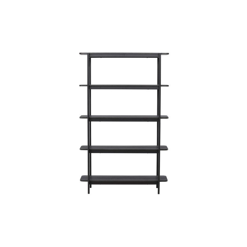 Heim riiul 190 cm - must / must FSC 100%