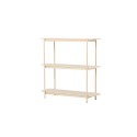 Heim riiul 120 cm - Whitewash / Whitewash FSC 100%