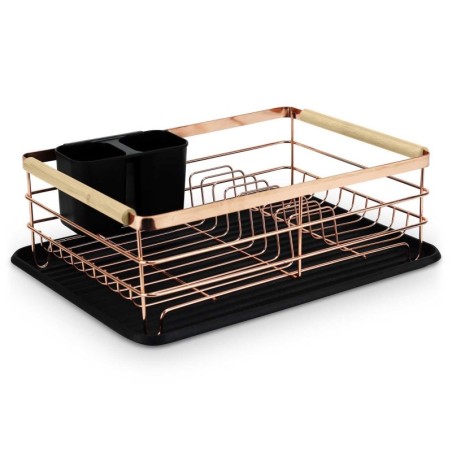 Nõudekuivatusrest must gold