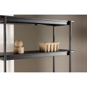 Heim riiul 190 cm - must / must FSC 100%