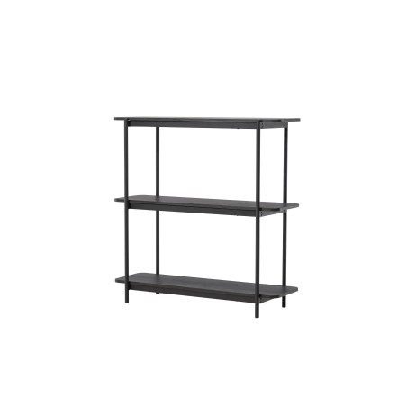 Heim riiul 120 cm - must / must FSC 100%